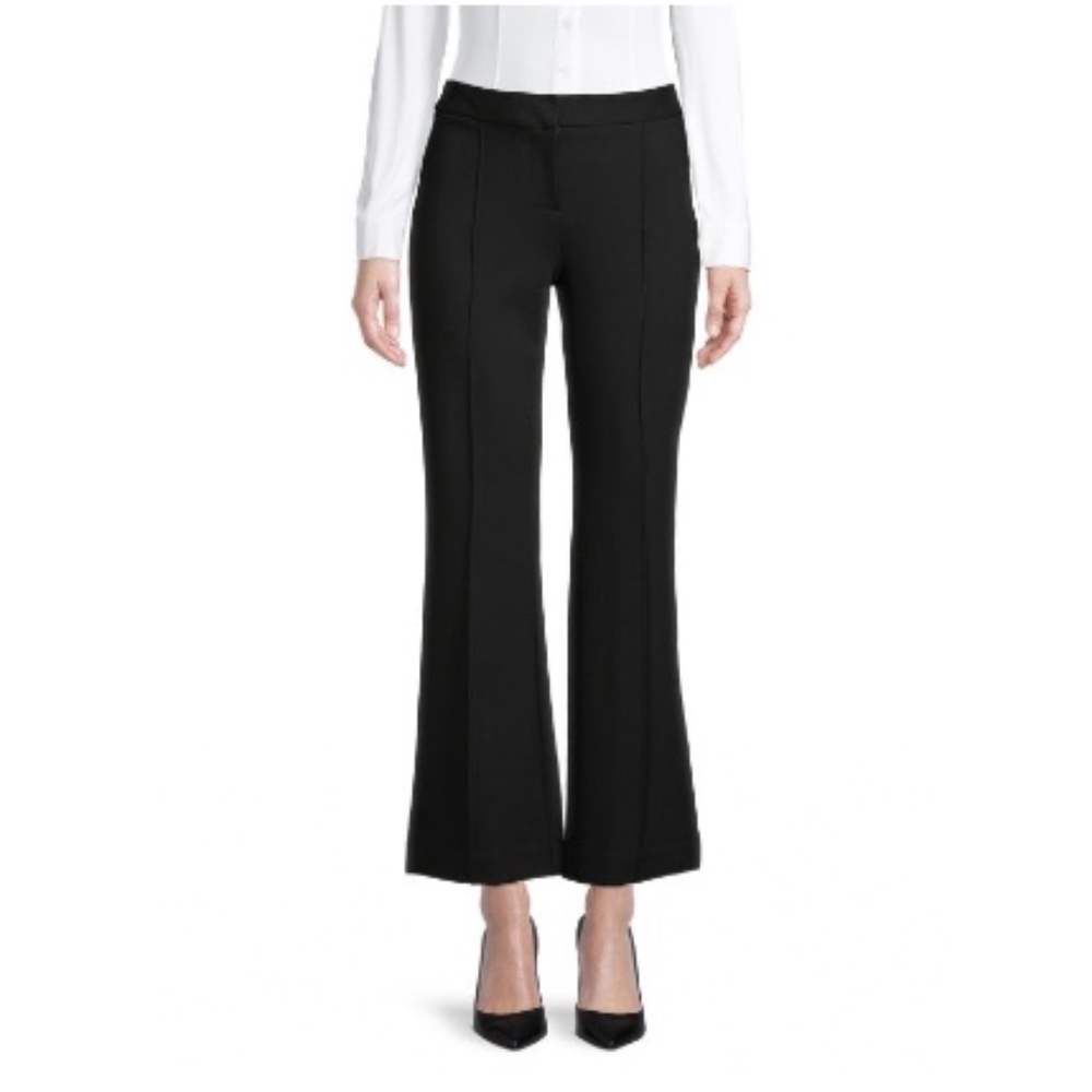 T Tahari Flat-Front Boot-Cut Pants - Size 8